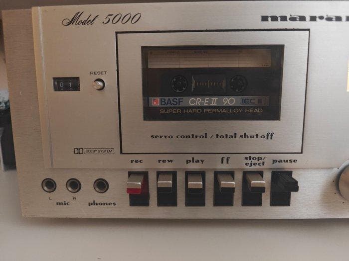 Marantz - 5000 Audiocassette deck, TV, Hi-fi & Vidéo, Radios