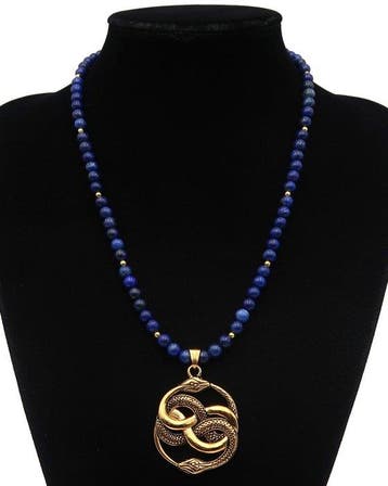 Lapis lazuli - Talisman van het Divijn Auryn: Het Zegel van