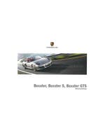 2015 PORSCHE BOXSTER S | GTS INSTRUCTIEBOEKJE DUITS