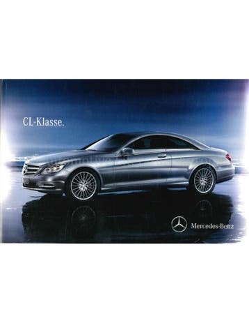 2013 MERCEDES BENZ CL KLASSE BROCHURE DUITS, Nieuw