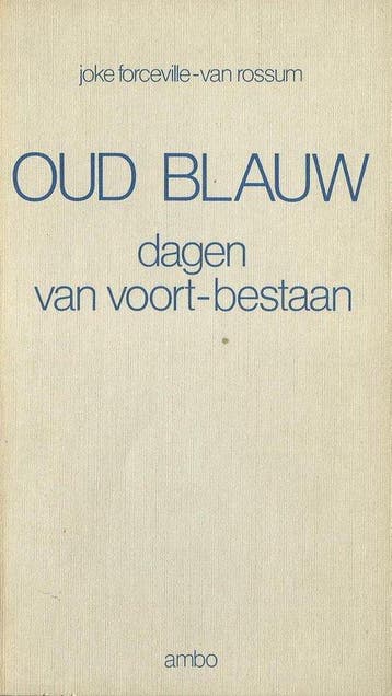 Oud blauw - van Rossum, Verzenden, Nieuw