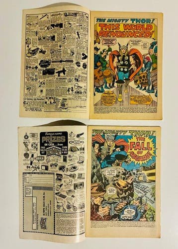 The Mighty Thor #167 #175 #193 #245 #256 #260 - 1st app of, Nieuw