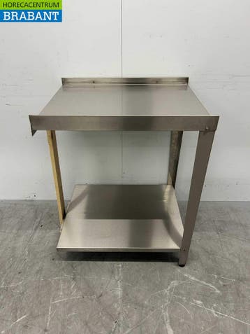 RVS Afvoertafel tbv doorschuifvaatwasser 70 cm Horeca, Ophalen of Verzenden, Nieuw in verpakking