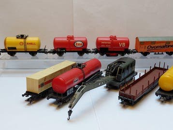 Lima, Piko, Roco H0 - Modeltrein goederenwagonset (17) -