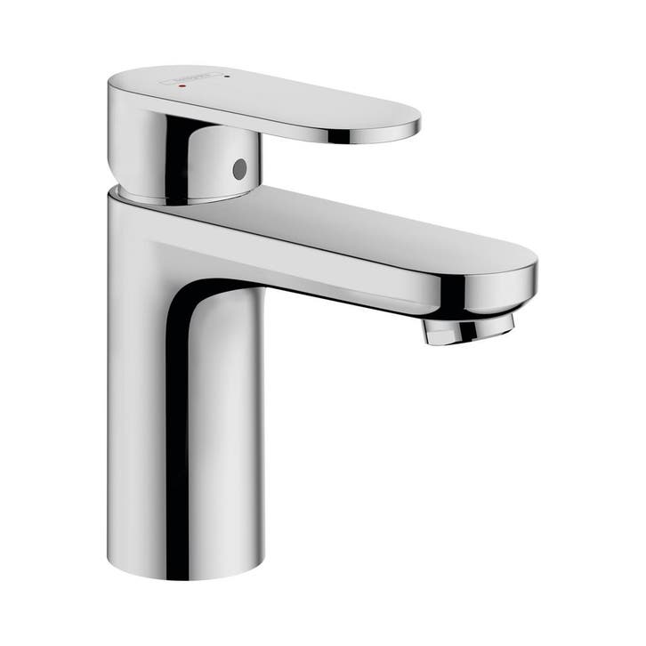 Wastafelmengkraan HansGrohe Vernis Blend 100 Eengreeps Met, Doe-het-zelf en Bouw, Sanitair, Kraan, Nieuw, Chroom, Ophalen of Verzenden