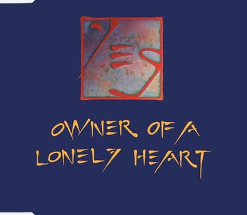 Yes - Owner Of A Lonely Heart, Verzenden
