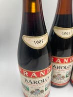 1967 Prandi - Barolo - 6 Bouteilles (0,72 L), Verzamelen, Wijnen, Nieuw