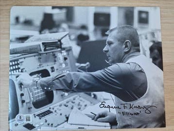 NASA Hoofd Flight Director van de Apollo 11-missie - Eugene