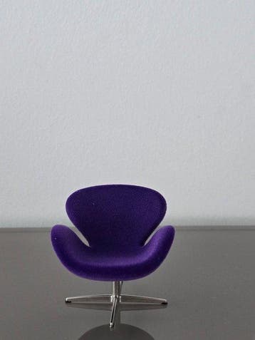 Fritz Hansen - Arne Jacobsen - Chaise - Chaise cygne -, Antiek en Kunst