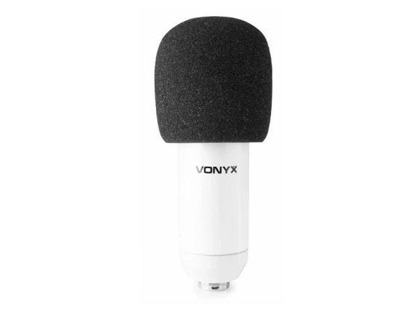 Veiling -  Vonyx CM300W USB studio condensator microfoon - W, Musique & Instruments, Microphones