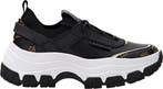 Guess Braydin Dames Sneakers Laag - Black/Brown - Maat 39, Verzenden, Nieuw