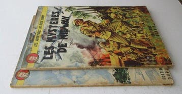 Buck Danny T1 + T2 - 2x B - 2 Album - Réédition - 1952, Nieuw