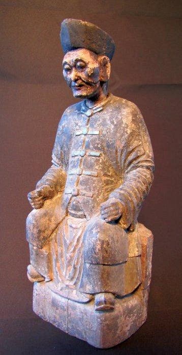 fonctionnaire confucéen - Bois - Chine - Dynastie Ming