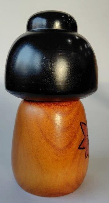 sculptuur, Set di 2 Kokeshi Creative – Masayoshi Fujikawa &