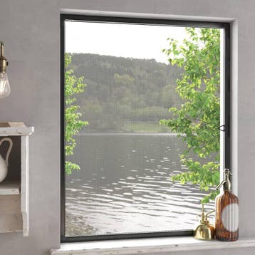 vidaXL Raamhor 80x100 cm antracietkleurig, Verzenden