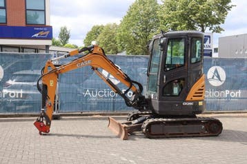 Veiling: Rupsgraafmachine Case CX26C Diesel 18.5kW 2022, Ophalen