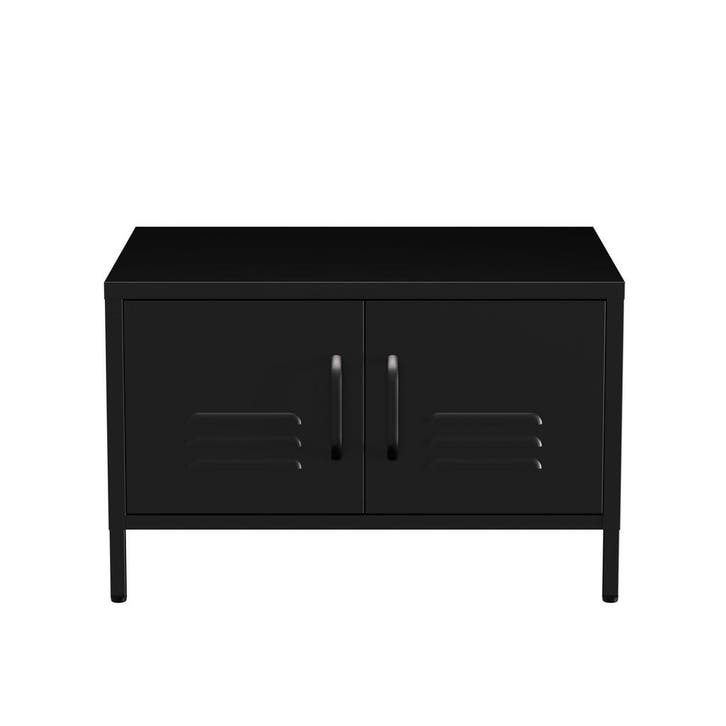 Lendo Online Table basse 68x50x44 cm Métal Noir, Maison & Meubles, Tables | Tables de salon