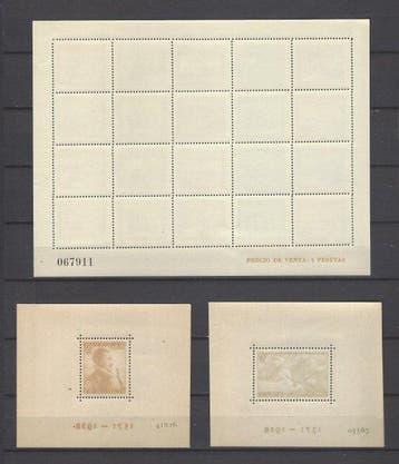 Spanje 1938 - Lepanto + Leger en Marine - Edifil nº 862/63 +