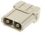 Harting Han 40A Contact Modulaire Mâle 2P - 09140022601, Verzenden