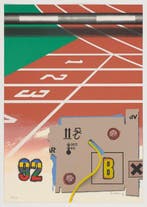 Peter Klasen (1935) - Olympic centennial, Antiek en Kunst