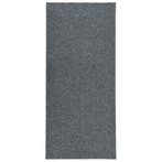 vidaXL Droogloopmat 100x250 cm grijs, Verzenden