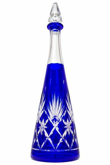 Saint Louis - Carafe - Massenet - cristal taillé doublé - XL, Antiek en Kunst