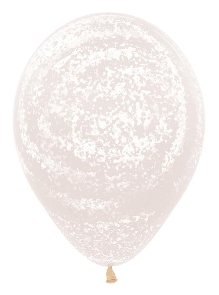 Ballonnen Graffiti White Crystal Clear 30cm 25st, Hobby & Loisirs créatifs, Articles de fête, Envoi