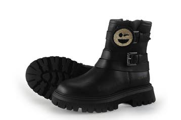 Nubikk Enkellaarzen Meisjes in maat 25 Zwart, Kinderen en Baby's, Verzenden, Jongen of Meisje, Nubikk, Schoenen