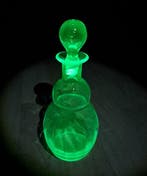 Décanteur - Ouraline - Uranium bleu Empoli, Antiquités & Art