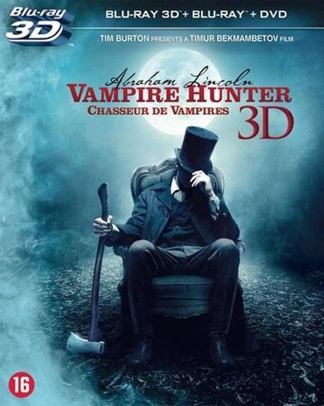 Vampire Hunter Abraham Lincoln 3D en 2D (Blu-ray tweedehands, Cd's en Dvd's, Blu-ray, Ophalen of Verzenden