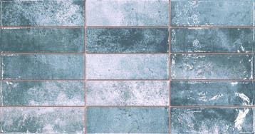 Wandtegel Blauw 31x60cm (Muurtegels, Muur- en plafondtegels), Doe-het-zelf en Bouw, 60 cm of meer, Nieuw, Ophalen of Verzenden