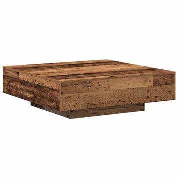 vidaXL Salontafel Oud Hout 100 x 100 x 31 cm, Verzenden, Nieuw