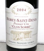 2004 Domaine François Legros Clos Sorbé - Morey St. Denis, Nieuw
