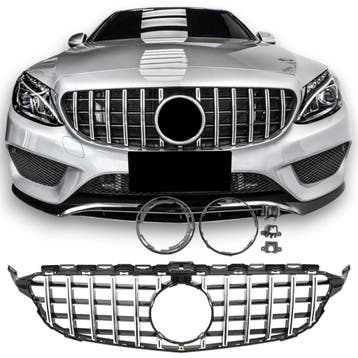 Sport Panamericana GT grille geschikt voor Mercedes W205 201, Autos : Divers, Accessoires de voiture, Verzenden