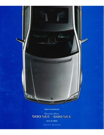 MERCEDES-BENZ 500SEC - 600 SEC, ART & CAR EDITION, Nieuw