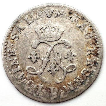 France. Louis XIV (1643-1715). 4 Sols 1691-D, Lyon (Sans