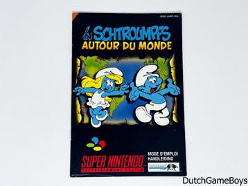 Super Nintendo / SNes - Les Schtroumpfs - Autour Du Monde -, Verzenden