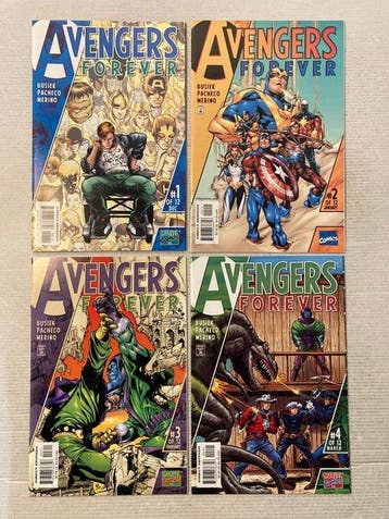 Avengers Forever (1998 Series) # 1 / 12 Complete Series!, Nieuw
