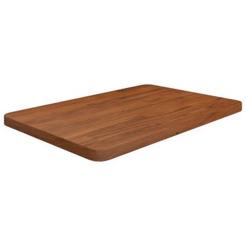vidaXL Wastafelblad 60x40x2,5cm behandeld massief hout, Verzenden, Nieuw