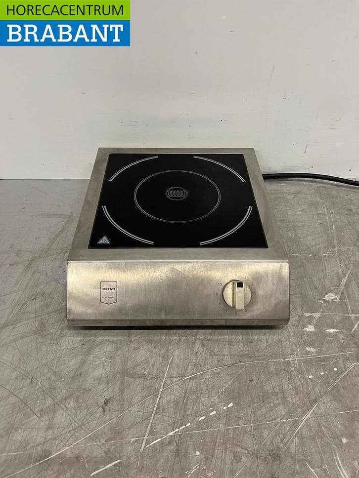 RVS Metro Inductiefornuis Kookplaat 3,5 kW 230V Horeca, Articles professionnels, Horeca | Équipement de cuisine, Enlèvement ou Envoi