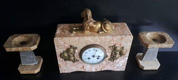 boîtier de pendule (3) - Art déco Marbre - 1920-1930
