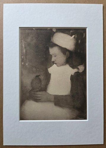 Jan Mankes (1889-1920) - Meisje met lijster