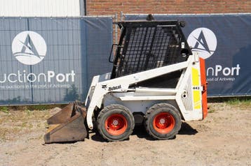 Veiling: Schranklader Bobcat 443 Diesel, Ophalen