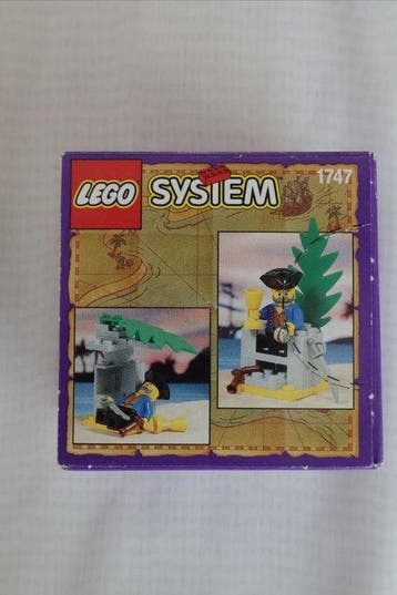 Lego Set - 1747 - Pirates - Vintage – Treasure Surprise,, Nieuw