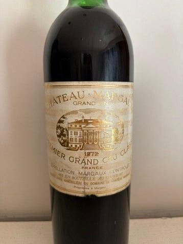 1972 Château Margaux - Margaux 1er Grand Cru Classé - 1, Nieuw