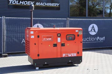 Veiling: Generator TAFE Power TAF-P-25A Diesel 25kVA 2025 Ni, Articles professionnels, Machines & Construction | Générateurs, Ophalen