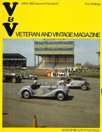 1970 VETERAN AND VINTAGE MAGAZINE 8 ENGELS, Ophalen of Verzenden