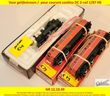 Gelijkstroom modeltreinen 2dehands Roco Fleischmann Trix, Hobby en Vrije tijd, Ophalen of Verzenden, Nieuw