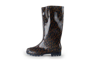 Xq Footwear Regenlaarzen in maat 39 Panter, Verzenden, Regenlaarzen