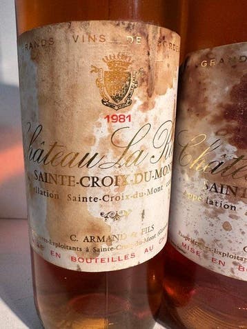 1981 Château La Rame - Sainte-Croix-du-Mont - 6 Flessen, Nieuw